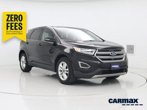 Black 2016 Ford Edge SEL