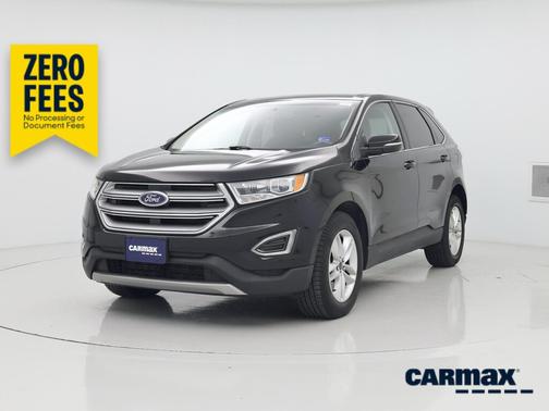 Black 2016 Ford Edge SEL