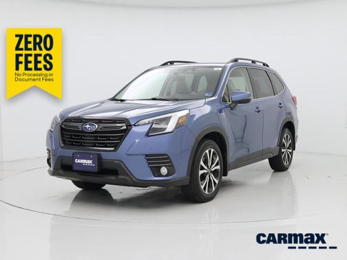 Blue 2023 Subaru Forester Limited