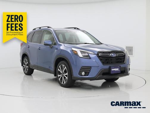 Blue 2023 Subaru Forester Limited