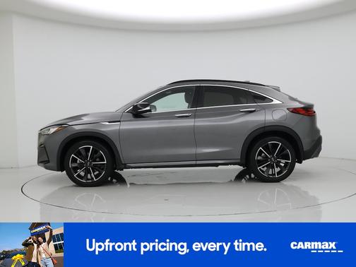 Gray 2023 INFINITI QX55 Luxe