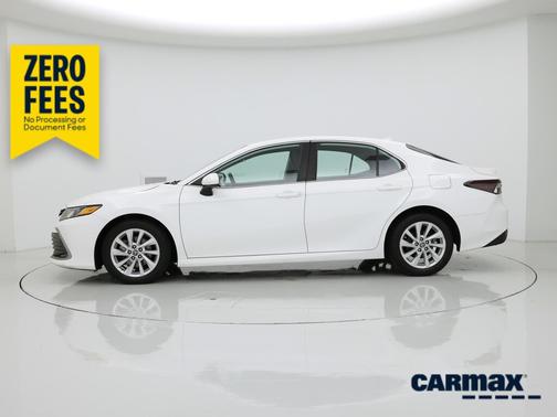White 2023 Toyota Camry LE