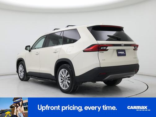 White 2024 Toyota Grand Highlander Platinum