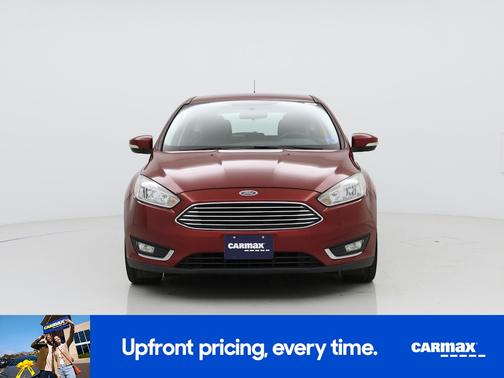Red 2015 Ford Focus Titanium
