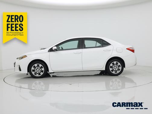 White 2016 Toyota Corolla S