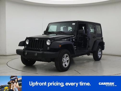 Black 2016 Jeep Wrangler Unlimited Sport
