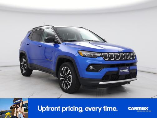 Blue 2022 Jeep Compass Limited