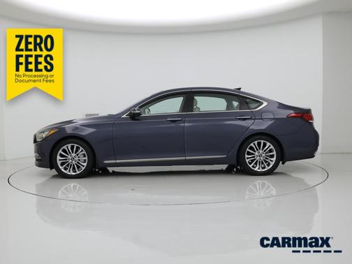 Blue 2016 Hyundai Genesis