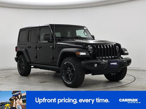 Black 2021 Jeep Wrangler Unlimited Willys