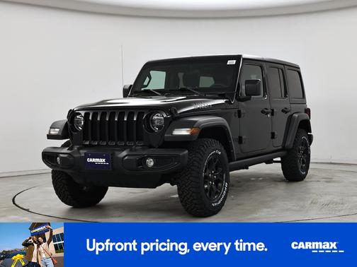 Black 2021 Jeep Wrangler Unlimited Willys