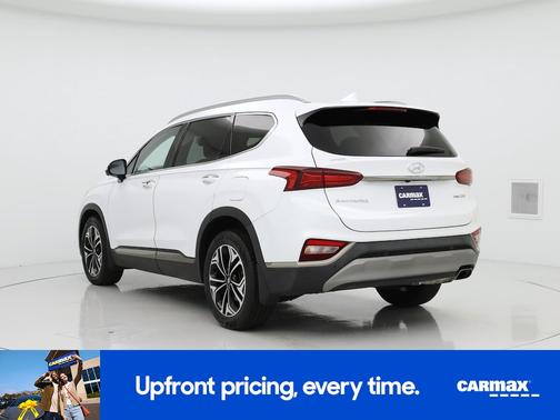 White 2020 Hyundai SANTA FE Limited