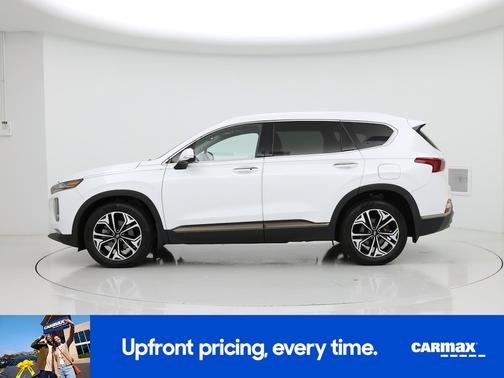 White 2020 Hyundai SANTA FE Limited