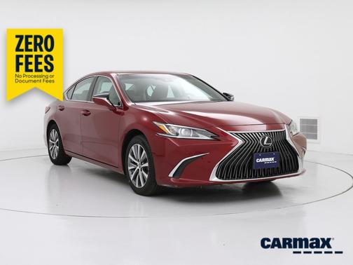Red 2021 Lexus ES 350 Luxury