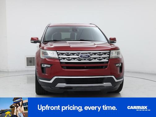 Red 2019 Ford Explorer Limited