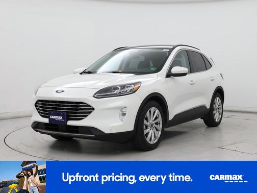 White 2021 Ford Escape Titanium