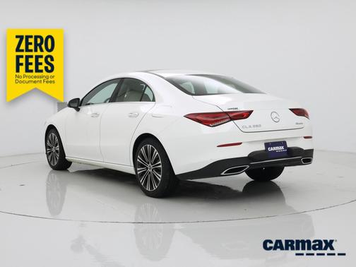 White 2023 Mercedes-Benz CLA 250