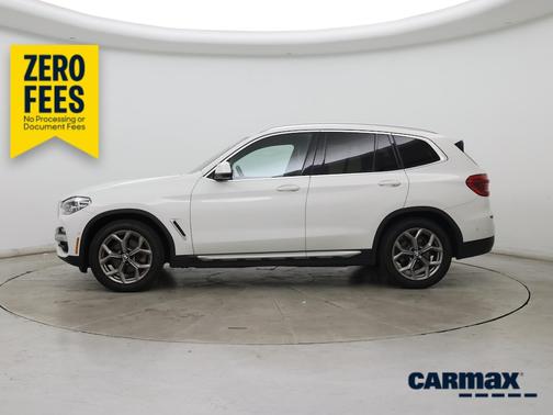 White 2021 BMW X3 XDrive30i
