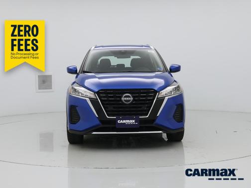 Blue 2022 Nissan Kicks SV