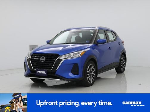 Blue 2022 Nissan Kicks SV