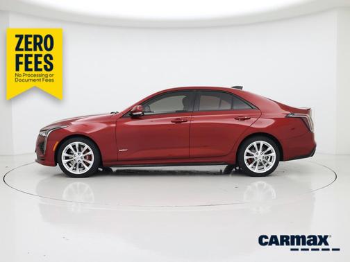 Red 2023 Cadillac CT4-V