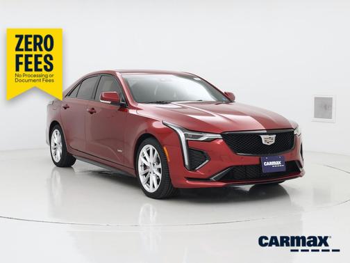 Red 2023 Cadillac CT4-V