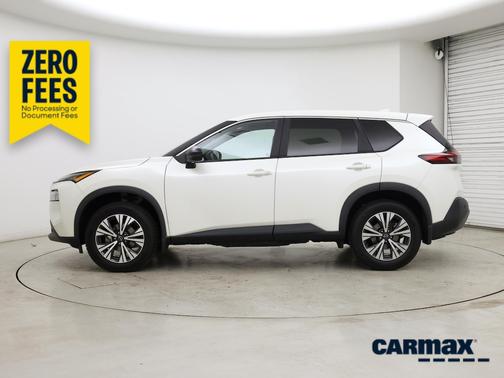 White 2023 Nissan Rogue SV