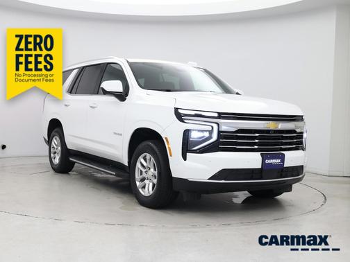 White 2025 Chevrolet Tahoe LT