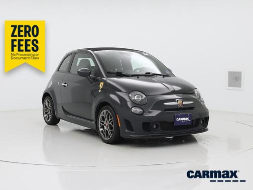 Gray 2017 FIAT 500C Abarth