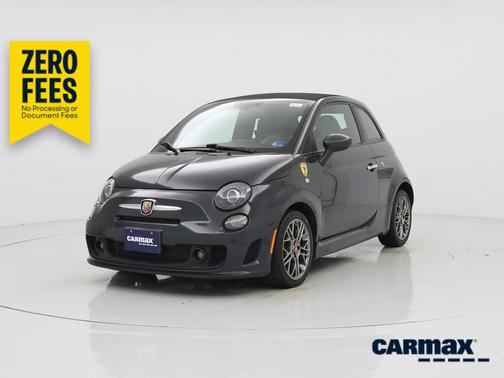 Gray 2017 FIAT 500C Abarth