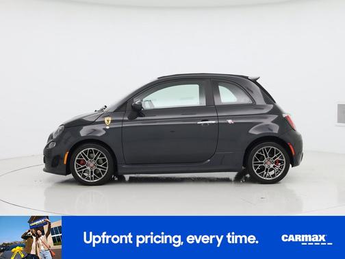 Gray 2017 FIAT 500C Abarth
