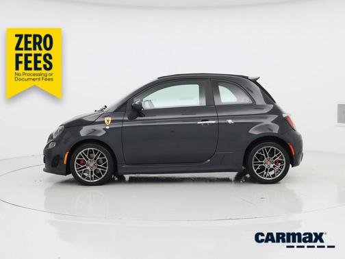 Gray 2017 FIAT 500C Abarth