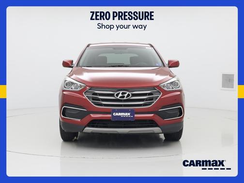 Red 2017 Hyundai Santa Fe Sport