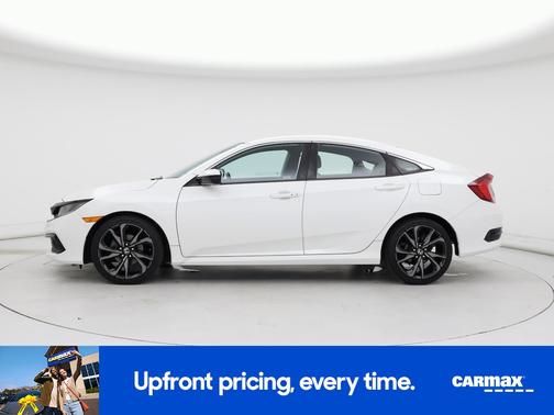 White 2020 Honda Civic Sport