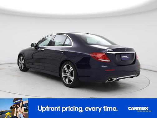 Blue 2017 Mercedes-Benz E-Class