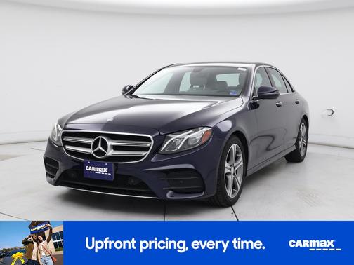 Blue 2017 Mercedes-Benz E-Class
