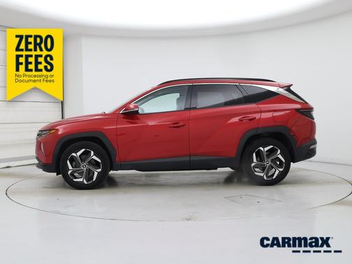 Red 2023 Hyundai TUCSON Limited