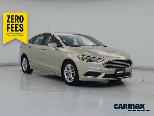 Gold 2018 Ford Fusion SE