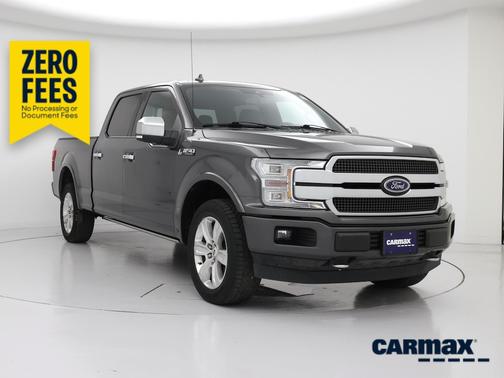 Gray 2020 Ford F-150 Platinum