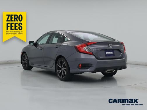 Gray 2021 Honda Civic Sport