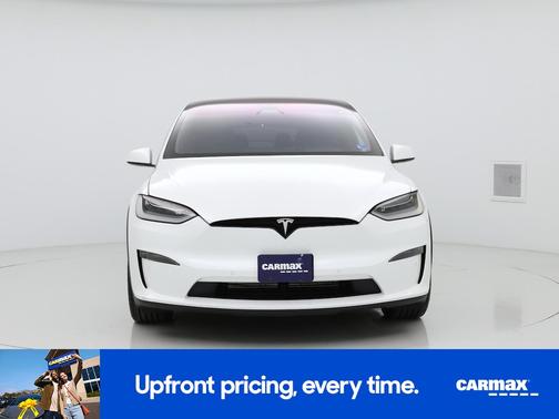 White 2022 Tesla Model X Plaid