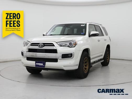 White 2021 Toyota 4Runner Limited