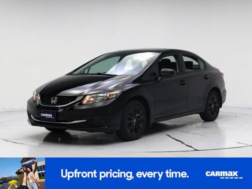 Black 2015 Honda Civic EX