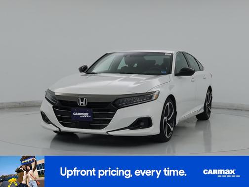 White 2022 Honda Accord Sport