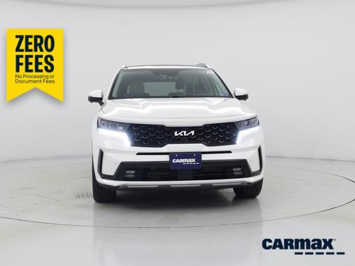 White 2023 Kia Sorento Hybrid SX Prestige