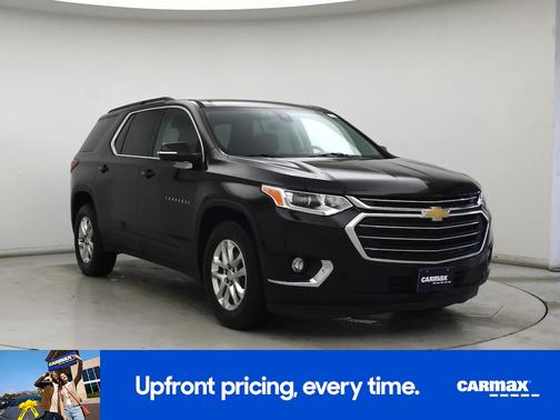 Burgundy 2021 Chevrolet Traverse LT Cloth