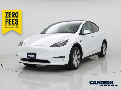 White 2022 Tesla Model Y Long Range
