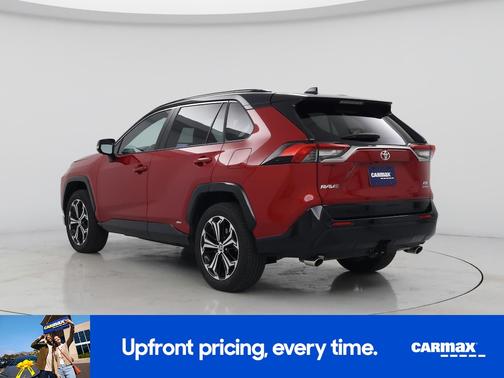 Red 2025 Toyota RAV4 Plug-In Hybrid XSE