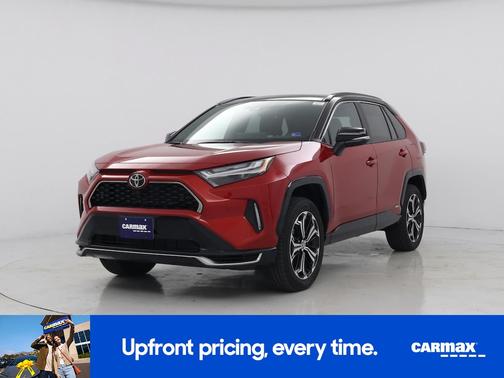 Red 2025 Toyota RAV4 Plug-In Hybrid XSE