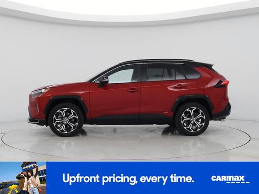 Red 2025 Toyota RAV4 Plug-In Hybrid XSE