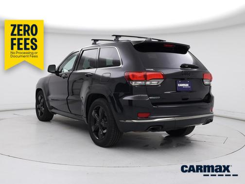 Black 2015 Jeep Grand Cherokee High Altitude